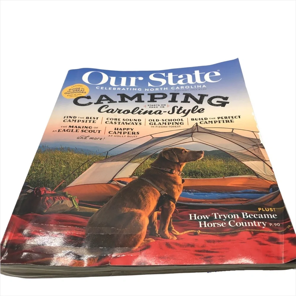 Our State Celebrating North Carolina CAMPING Carolina Style  September 2018
